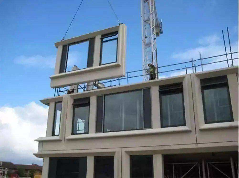 装配式建材在中房项目中广泛使用